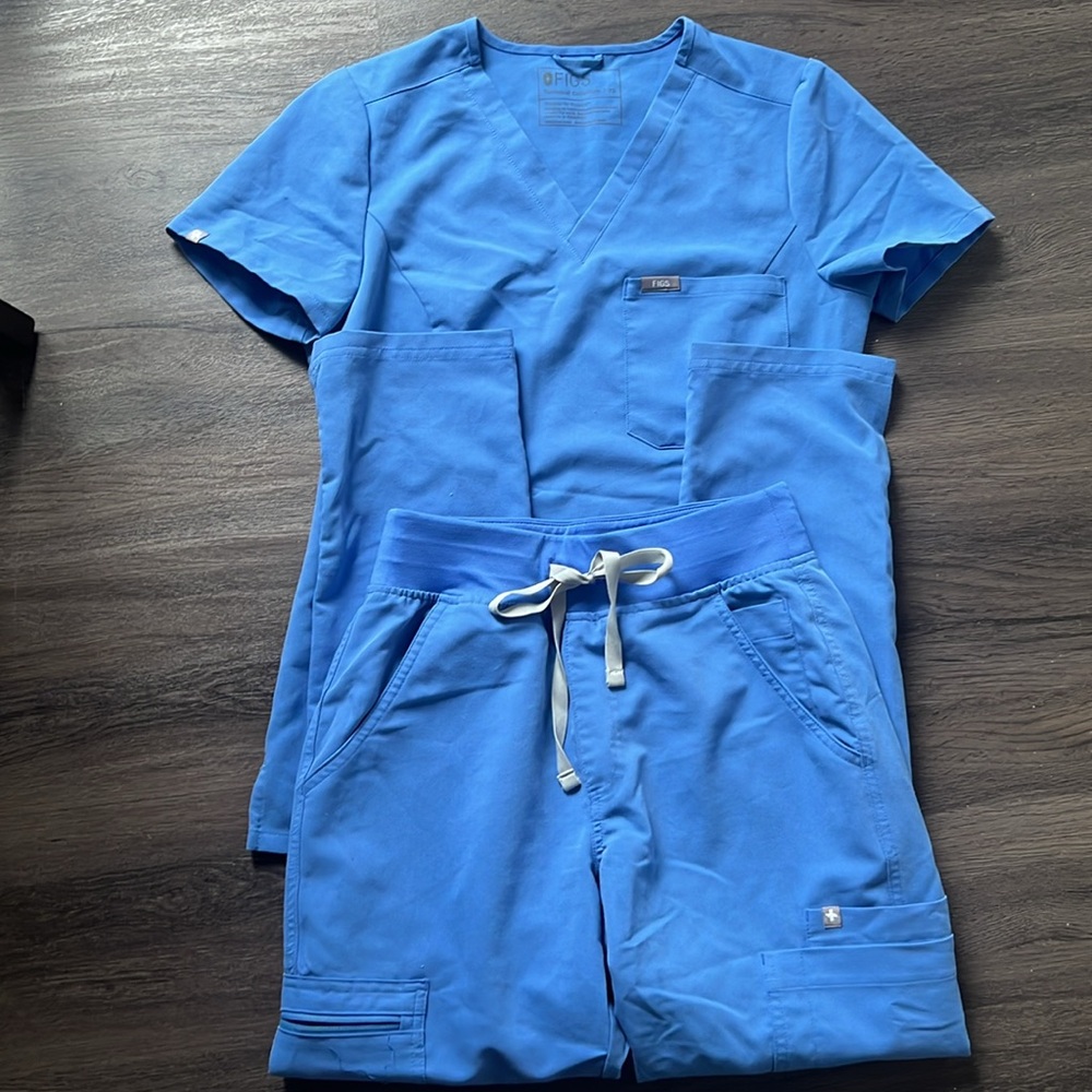 Figs XS Petite Set Ceil Blue